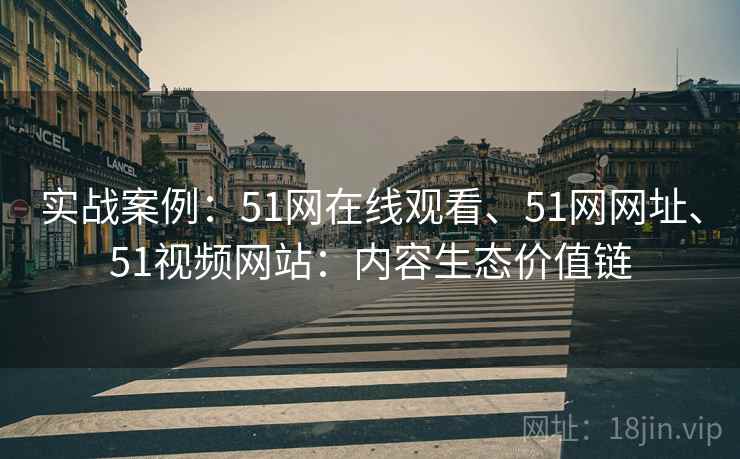 实战案例：51网在线观看、51网网址、51视频网站：内容生态价值链