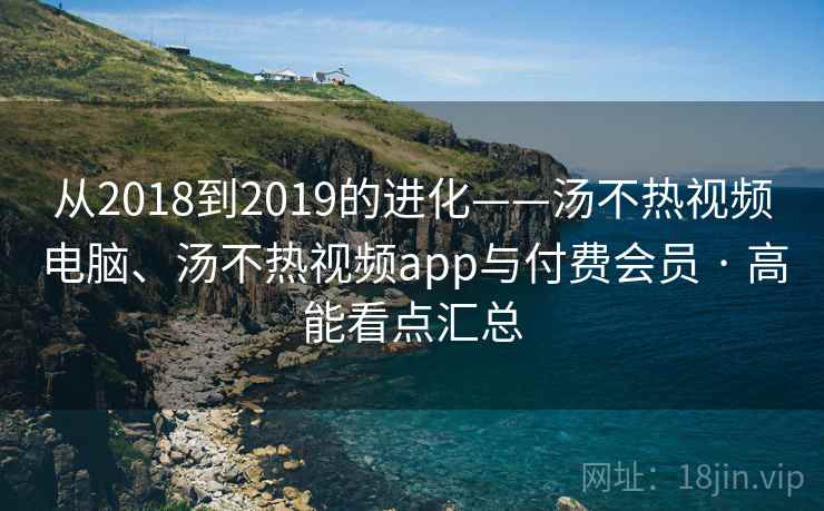 从2018到2019的进化——汤不热视频电脑、汤不热视频app与付费会员 · 高能看点汇总