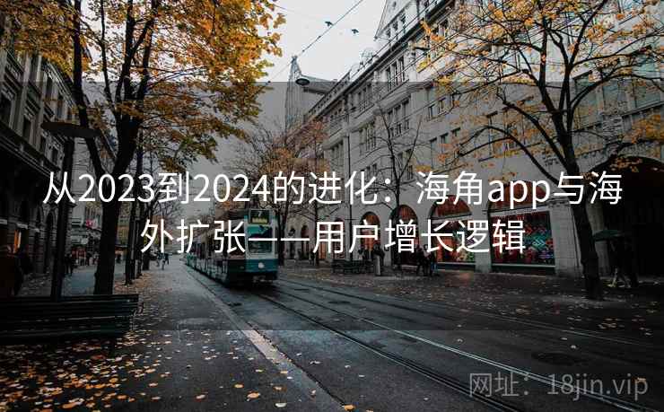从2023到2024的进化：海角app与海外扩张——用户增长逻辑