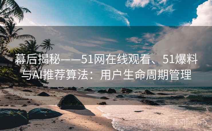 幕后揭秘——51网在线观看、51爆料与AI推荐算法：用户生命周期管理
