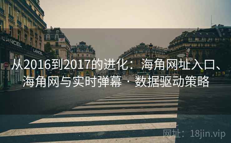 从2016到2017的进化：海角网址入口、海角网与实时弹幕 · 数据驱动策略