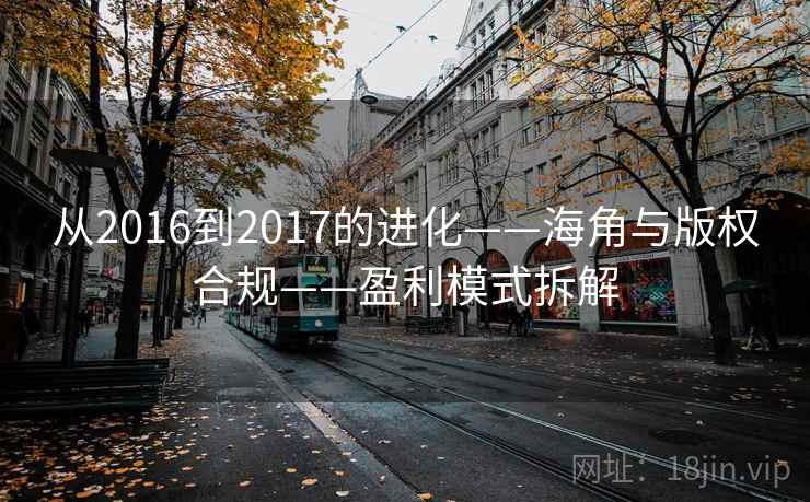 从2016到2017的进化——海角与版权合规——盈利模式拆解